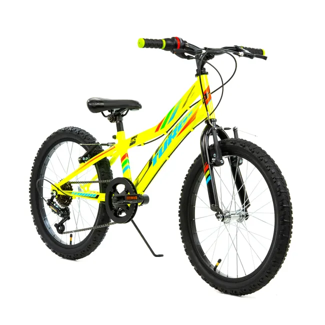 Bicicleta Copii DHS Turbo - 20 Inch, Verde Reambalat