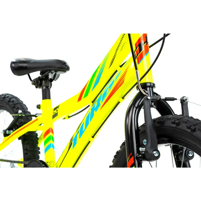 Bicicleta Copii DHS Turbo - 20 Inch, Verde Reambalat