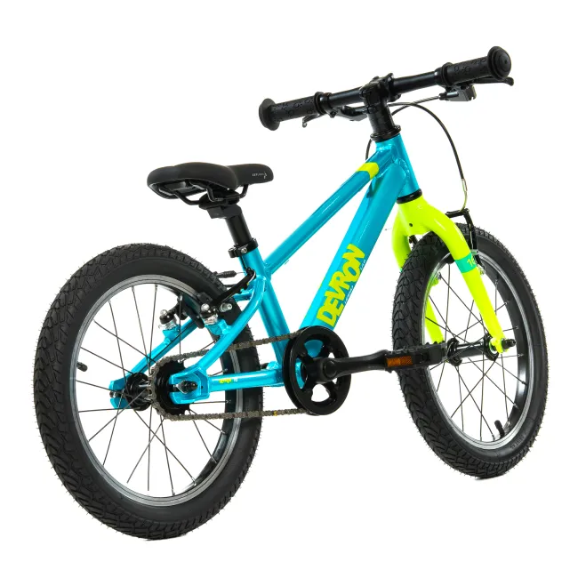 Bicicleta Copii Devron Urbio U1.6 Super Light - 16 Inch, Albastru-Verde Reambalat