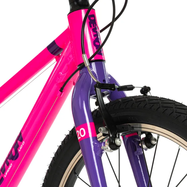 Bicicleta Copii Devron Urbio U2.0 Super Light - 20 Inch, Roz-Mov Reambalat