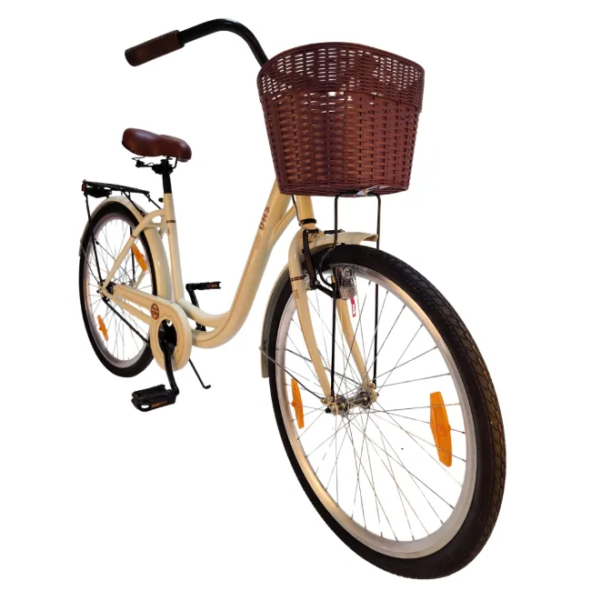 Bicicleta Oras DHS Maccina Avenue - 26 inch, Bej Reambalat