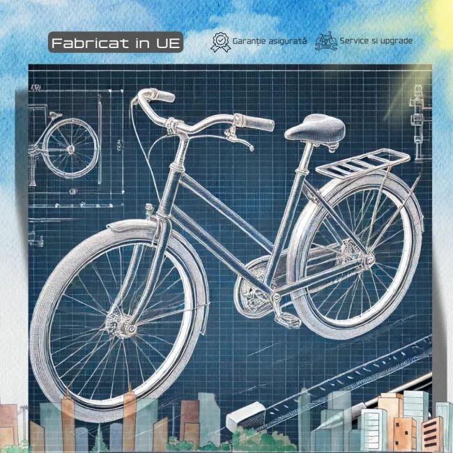 Bicicleta Oras Devron Grazia 6s Retro - 28 Inch, L, Maro Reambalat