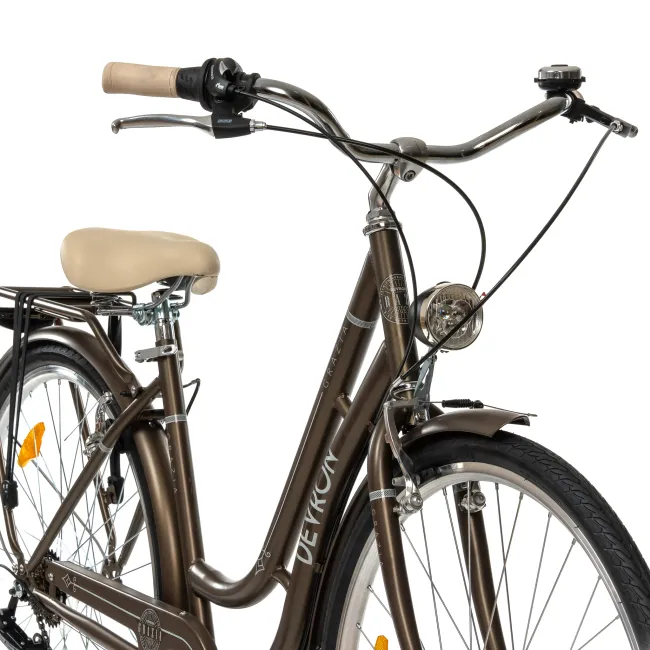 Bicicleta Oras Devron Grazia 6s Retro - 28 Inch, L, Maro Reambalat