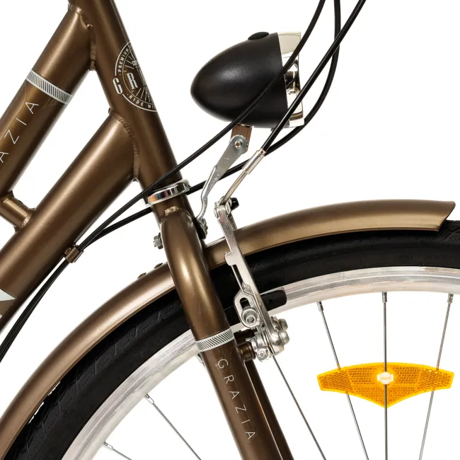 Bicicleta Oras Devron Grazia 6s Retro - 28 Inch, M, Maro Reambalat