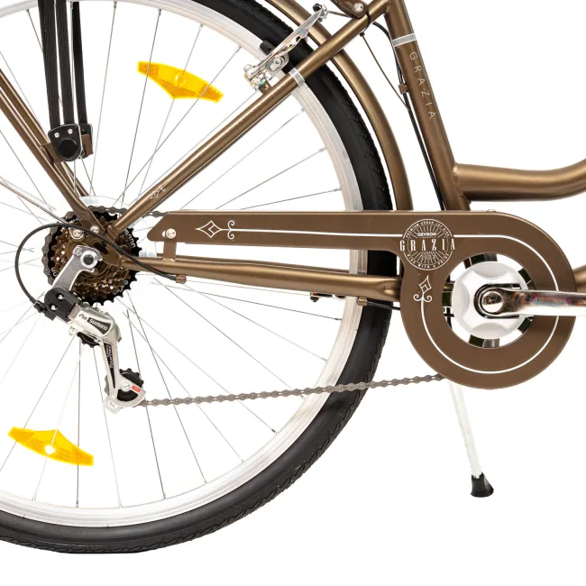 Bicicleta Oras Devron Grazia 6s Retro - 28 Inch, M, Maro Reambalat
