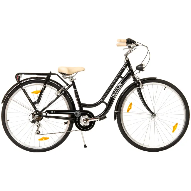Bicicleta Oras Devron Grazia 6s Retro - 28 Inch, M, Negru Reambalat