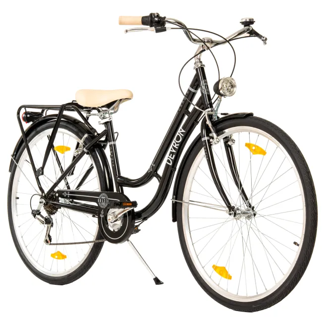 Bicicleta Oras Devron Grazia 6s Retro - 28 Inch, M, Negru Reambalat