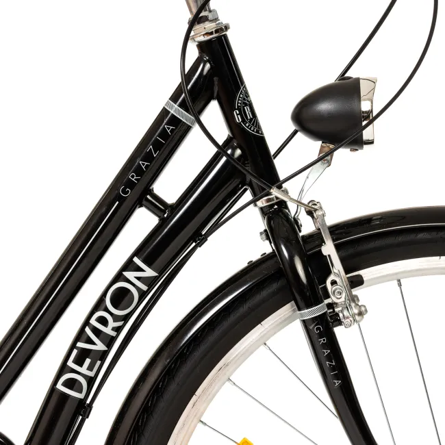 Bicicleta Oras Devron Grazia 6s Retro - 28 Inch, M, Negru Reambalat