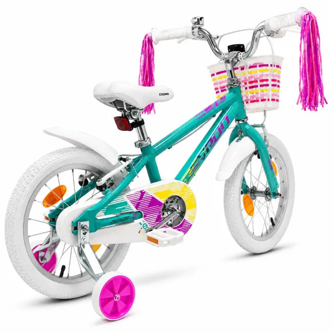 Bicicleta Copii Devron Cosmo - 16 Inch, Turcoaz, Reambalat