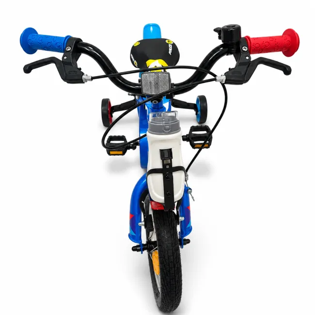 Bicicleta Copii DHS Police - 12 Inch, Albastru, Reambalat