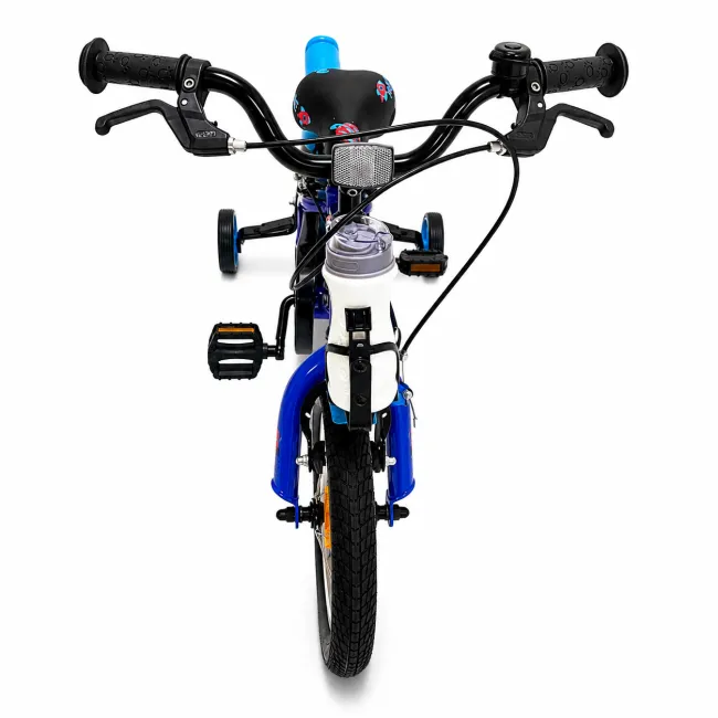Bicicleta Copii DHS Rocket - 12 Inch, Albastru inchis, Reambalat