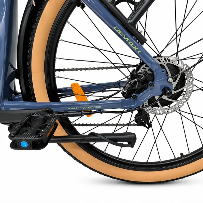 Bicicleta electrica Oras Devron 28200 - 28 inch, L, Gri Inchis