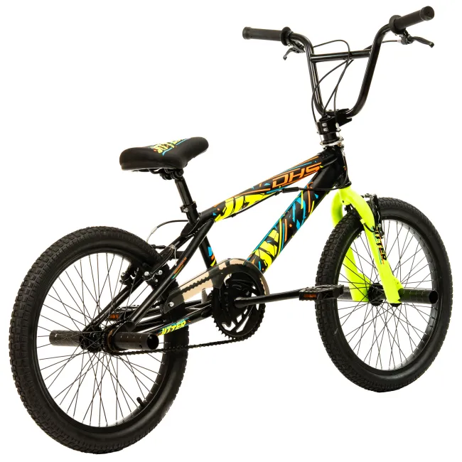 Bicicleta Copii DHS Jitter - 20 Inch, Negru, Reambalat