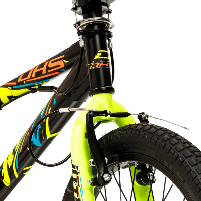 Bicicleta Copii DHS Jitter - 20 Inch, Negru, Reambalat