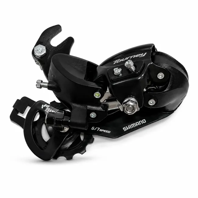 Schimbător spate 6/7 viteze Shimano Tourney  RD-TY300 prindere pe ax, negru