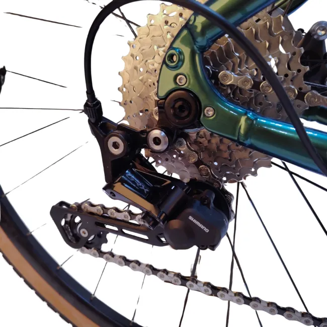 Bicicleta Gravel Devron 1.0 - 28 inch, L, Verde, Reambalat