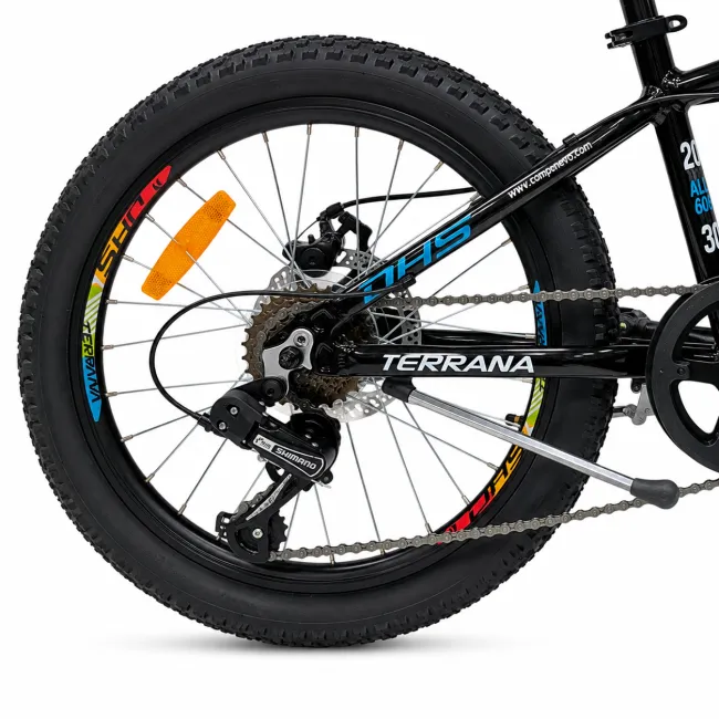 Bicicleta Copii Dhs Terrana 2023B, model 2026 - 20 Inch, Albastru-Negru
