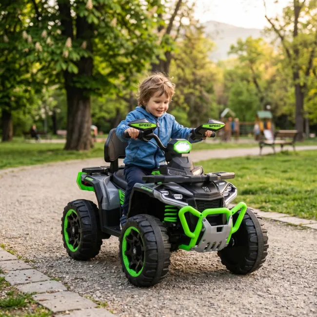 ATV electric pentru copii Moni BO Speed, Rosu