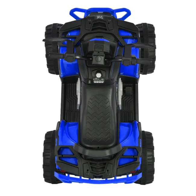 ATV electric pentru copii Moni BO Speed Albastru