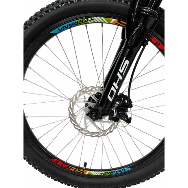 Bicicleta Copii Dhs Terrana 2423C, model 2026 - 24 Inch, Albastru-Negru