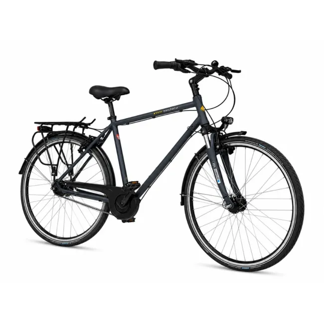 Bicicleta Trekking Kieler 1923 - 28 inch, L, Negru