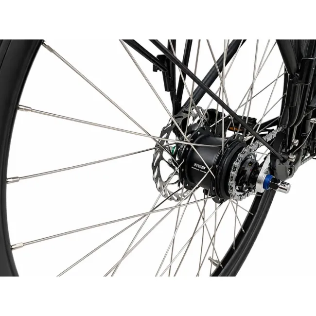 Bicicleta electrica Oras Prophete 54804B - 28 inch, M, Negru