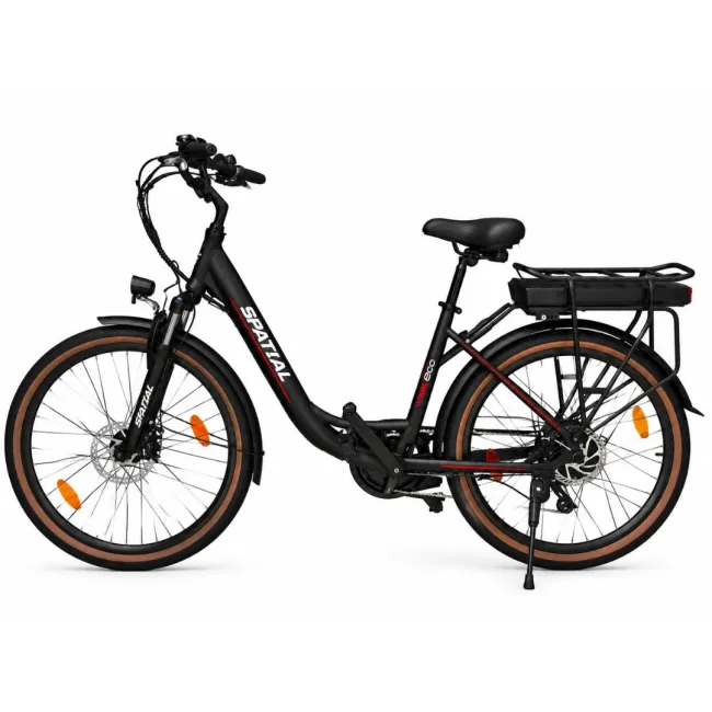Bicicleta electrica Oras Spatial Shinny - 26 inch, S, Negru