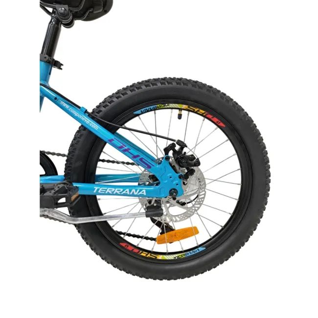Bicicleta Copii Dhs Terrana 2023B, model 2026 - 20 Inch, Albastru-Violet