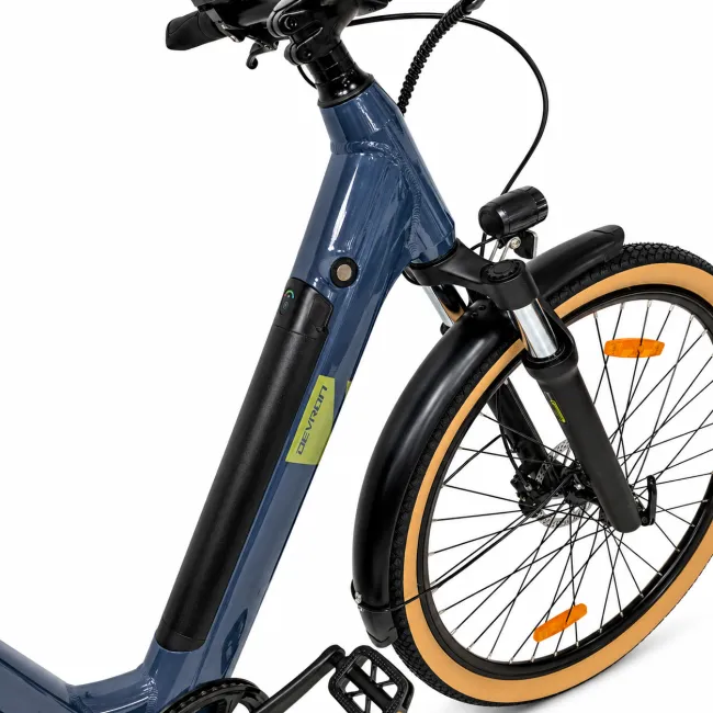 Bicicleta electrica Oras Devron 28200 - 28 inch, M, Gri Inchis