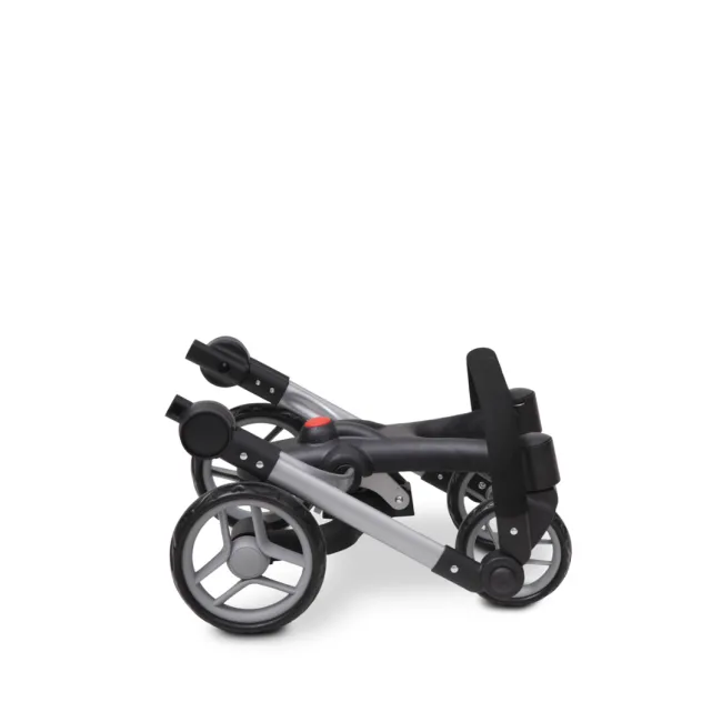 Carucior pentru papusi Moni Violette, pliabil, pentru jocuri de rol