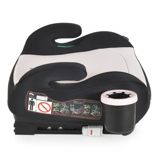 Inaltator auto copii Cangaroo I-Swift 125-150 cm, 6-12 ani, siguranta si confort in masina, Roz