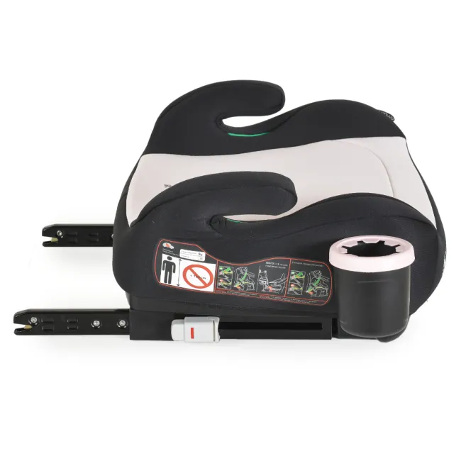 Inaltator auto copii Cangaroo I-Swift 125-150 cm, 6-12 ani, siguranta si confort in masina, Roz