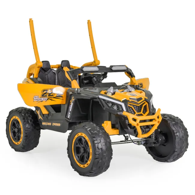Masinuta electrica SUV pentru copii Moni BO Kansas Portocaliu