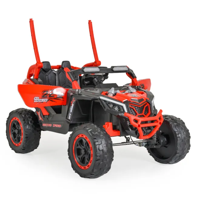 Masinuta electrica SUV pentru copii Moni BO Kansas, Rosu