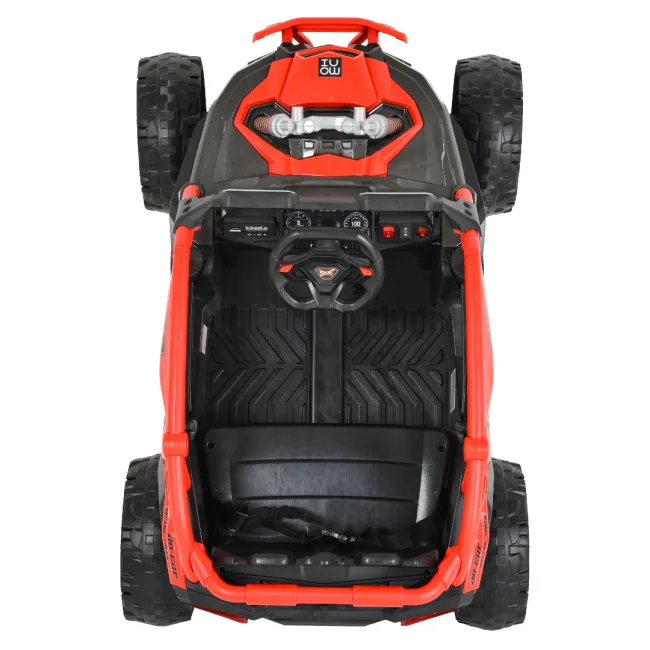Masinuta electrica SUV pentru copii Moni BO Kansas, Rosu