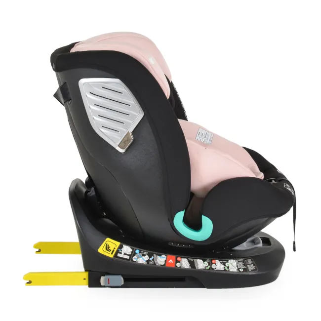Scaun auto copii Cangaroo Serengeti 40-150 cm, 0-12 ani, siguranta si confort in masina, Roz/Negru