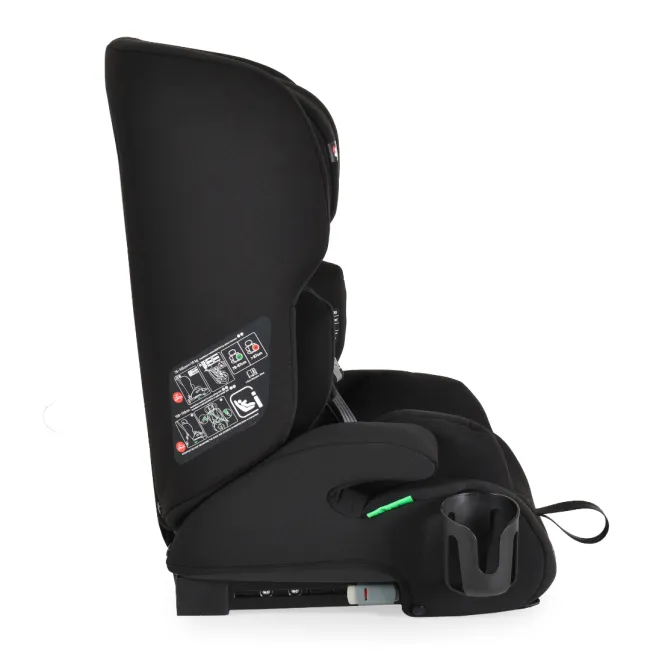 Scaun auto copii Cangaroo Trip 76-150 cm, 1-12 ani, siguranta si confort in masina, Negru