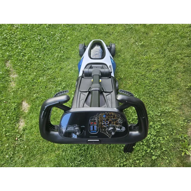 Masina de tuns gazonul autopropulsata Litheli EasySurge U20LM01 Brushless, 2x20V, 2 acumulatori 4Ah inclusi, latime taiere 430 mm