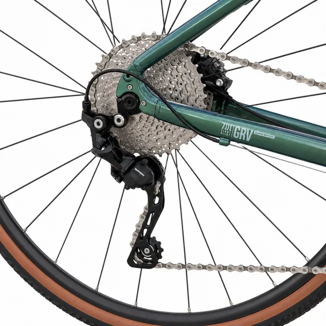Bicicleta Gravel Devron 1.0 - 28 inch, L, Verde