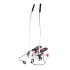 Stepper cu manere HMS S3085, alb-verde