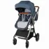 Carucior Transformabil 3 In 1 Coccolle Acero - Albastru