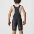 Pantaloni scurti cu bretele Castelli Jr Competizione, pentru copii, Negru, 8A