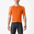 Tricou cu maneca scurta Castelli Aero Race 7.0 Portocaliu XS