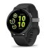 Garmin - Vivoactive 5 smartwatch cu GPS și AMOLED - ramă gri slate din aluminiu - carcasă neagră şi bratara din silicon