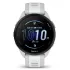 Garmin - Forerunner 165 Music ceas multisport cu GPS AMOLED - alb Whitestone - gri mist grey