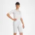 Castelli - pantaloni ciclism scurti cu bretele - Free Aero Race S Bibshort - grena