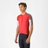 Castelli - tricou ciclism maneca scurta regular fit - Entrata 6 Jersey - albastru | argintiu