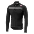 Castelli - bluza ciclism maneca lunga Puro 3 Jersey FZ - negru gri