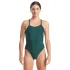Finis - costum de baie intreg - Solid Open Back - Verde Pine
