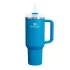 Stanley - termos tip sticla cu pai - Quencher H2.0 Tumbler - Verde negru - 1.18L